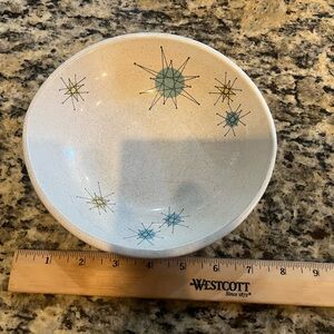 Atomic Starburst by Franciscan 7” Bowls, set of 2